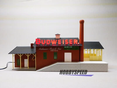 LIONEL BUDWEISER BREWERY BUILDING BUILDING O GAUGE railroad bud beer 2229190 NEW - Image 1 of 4