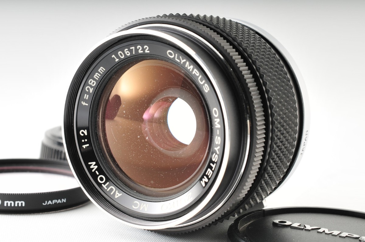 Exc+5] Olympus OM System Zuiko MC Auto W 28mm f2 Wide Angle MF 