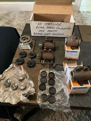 Lote de piezas de cilindros de rueda trasera Plymouth Dodge Desoto Chrysler 1952 1953 1954 Foto 1 de 4