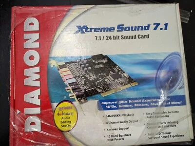 Diamond Xtreme Sound PCI (XS71) Sound Card - Image 1 of 4