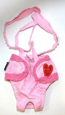 Pañal Pantalones Sanitarios Mujer Niña Para Perro PEQUEÑO Tiras Tiras Permanecer En XXS-L Foto 1 de 4