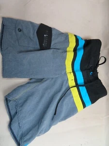 BILLABONG- (BLUE/YELLOW/GREY) BOYS WATER SHORTS *7/XL* * - Picture 1 of 6