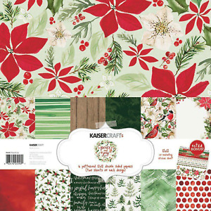 Christmas Peace Joy Collection 12X12 Scrapbooking Kit Kaisercraft Paper Crafting