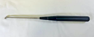 Aesculap MD643R Lumbar Curette Size 6 Reverse Angle 349mm Neuro Spine Orthopedic - Picture 1 of 11