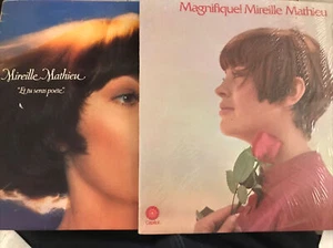 MAGNIFIQUE! MIREILLE MATHIEU  VG+and Et tu seras poete VG- 2 albums - Picture 1 of 3