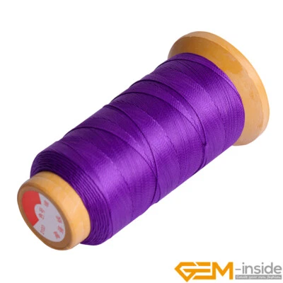 0.2mm 230 Meters 210D Polyester Sewing Thread Spool Set Making Thread Jewelry YB - Image 1 of 4