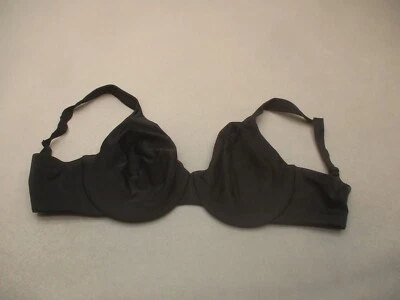 Sujetador Demi 38DD Ambrielle para mujer negro sin forro con aros cierre trasero correa ancha 3J Foto 1 de 4