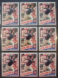 1985 Topps #163 Dennis Eckersley Chicago Cubs HOF (sold as single) - Picture 1 of 2