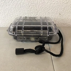 Pelican 1010 Micro Case Serie - klar und schwarz - J733 - Bild 1 von 8