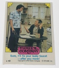 1978 Topps Three's Company Stickers #43