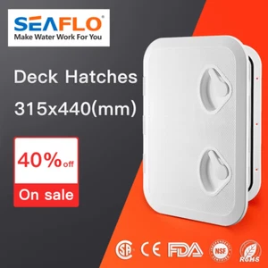 SEAFLO 315*440 Deck Access Hatch Cover for Marine Boat Yacht RV Watertight Anti- - Picture 1 of 13