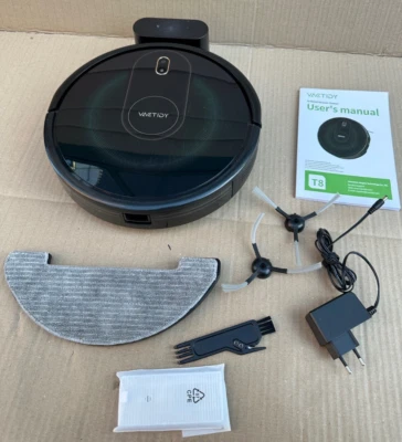 Vactidy Nimble T8 Saugroboter mit 4000 Pa Saugkraft, bis zu 150 min Laufzeit - Bild 1 von 4