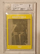 2007-08 Topps Chrome Printing Press Plate Yellow KEVIN GARNETT 1/1 Celtics BGS 7