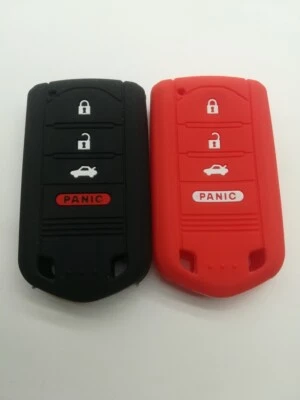 2*Rubber Fob Remote key Case cover For 2013-2017 Acura ILX RDX ZDX TL M3N5WY8145 - Imagem 1 de 4