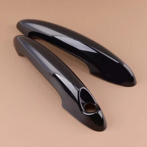 2x Black Door Handle Cover Fit for MINI Cooper S R50 R52 R53 R56 R57 R58 R59 - Picture 1 of 4