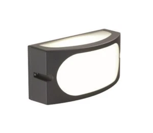 Lampada da parete Sovil Dive 1xE27 max 60W grafite - 174/16