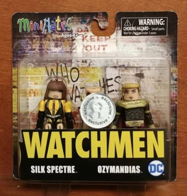 Figuras DC Minimates Watchmen TRU Toys R Us Wave 1 Silk Spectre y Ozymandias Foto 1 de 2