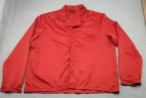 Dogg Supply by Snoop Dogg Sz 2XL Poly Satin Mens Sleep Shirt Red - Picture 1 of 17