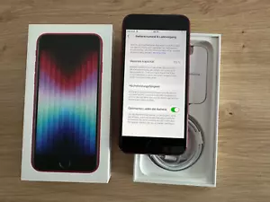 Apple iPhone SE 2022 - 3. Generation - Rot / Red - 128GB - Sehr Guter Zustand - Bild 1 von 9