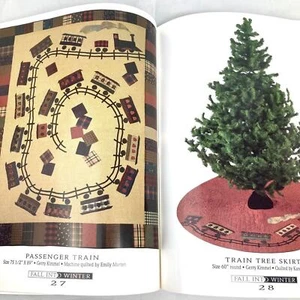 Applique Patterns Soft Cover Booklet with over 10 designs & projects for fall - Picture 1 of 10