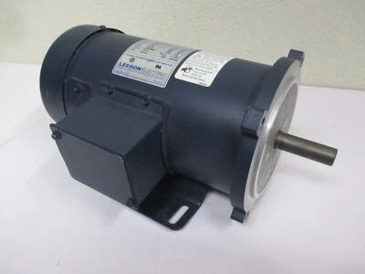 Leeson 098000.00 Electric Motor 1/2 HP 1750 Rpm 90 Volt VDC DC 56C Frame - Image 1 of 4