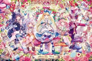 EPOCH 1000 Piece Jigsaw Puzzle Illustration/Art Fantastic Art/Onineko Alice - Picture 1 of 2