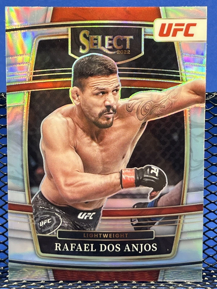 2022 Panini Select UFC RAFAEL DOS ANJOS Silver Prizm - Image 1 of 2