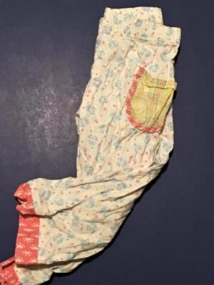 HANNA ANDERSSON Girls' Floral Cropped Pants ~ Sz 110cm (4-6) - Image 1 of 3