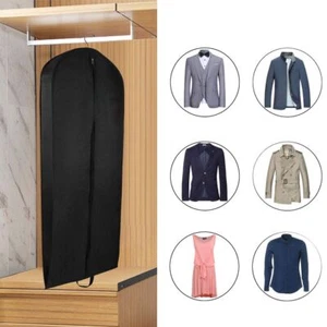1-3pc Travel Garment Bag Suit Cover Dress Storage Foldable Carrier Bag w/ Handle - Picture 1 of 16