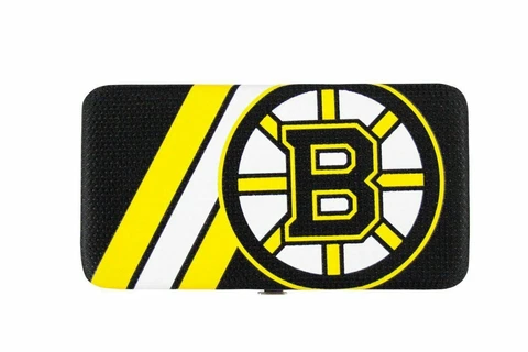 NEW! BOSTON BRUINS HOCKEY JERSEY CLUTCH SHELL WALLET LICENSED Cover