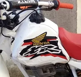 💥 Cubierta del tanque para Honda Xr100r xr 100 xr100 diseño 98 envío rápido DHL 🌎 Foto 1 de 3