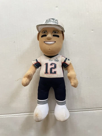 Tom Brady New England Patriots Bleacher Creatures Super Bowl 49 XLIX Plush Toy Cover