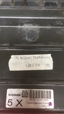 Computadora ecu ecm MEC35-732 Nissan Pathfinder 2005 Foto 1 de 2