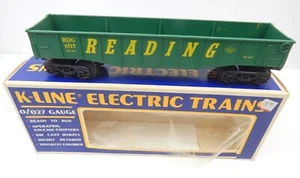 7E K-Line 0/027 Gauge Reading Gondola Car K-6515 Train Car w/ Box - Bild 1 von 3