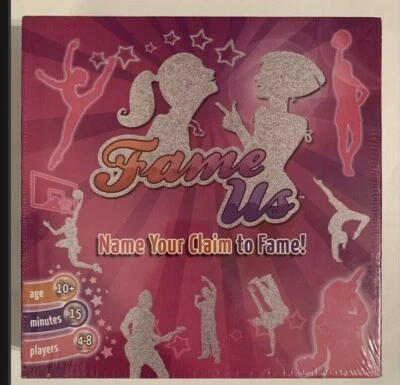 Fame Us Board Game Name Your Claim To Fame - BRAND NEW SEALED - Image 1 of 4