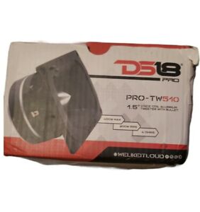 DS18 PRO-TW510 1.5" Super Bullet Hellip Tweeter 500 Watts Single