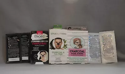 Bundle of 30 Deep Cleansing Pore Strips Charcoal Biore Bella Spascriptions NEW - Image 1 of 4