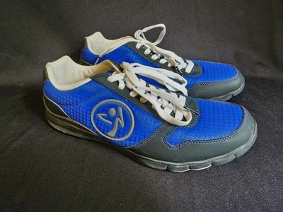 Zumba кроссовки обувь женский размер 9 синий отличном состоянии - Изображение 1 из 4