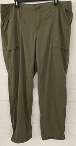 Rei Co-op 18 Women’s Hiking Pants Olive Green - Picture 1 of 12