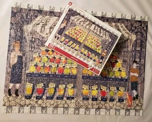 New York Puzzle Co. Neil Packer Jigsaw 500 Pieces NYPC EUC Apple Varieties Art - Picture 1 of 13