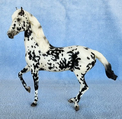 Breyer 2015 Breyerfest SR Leopard Marwari "Alta Costura". #711222. Hecho. ¡Nuevo! Foto 1 de 4