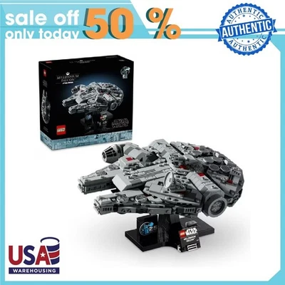 LEGO 75375 Star Wars Halcón Milenario Una Nueva Esperanza 25 Aniversario Coleccionable Foto 1 de 4