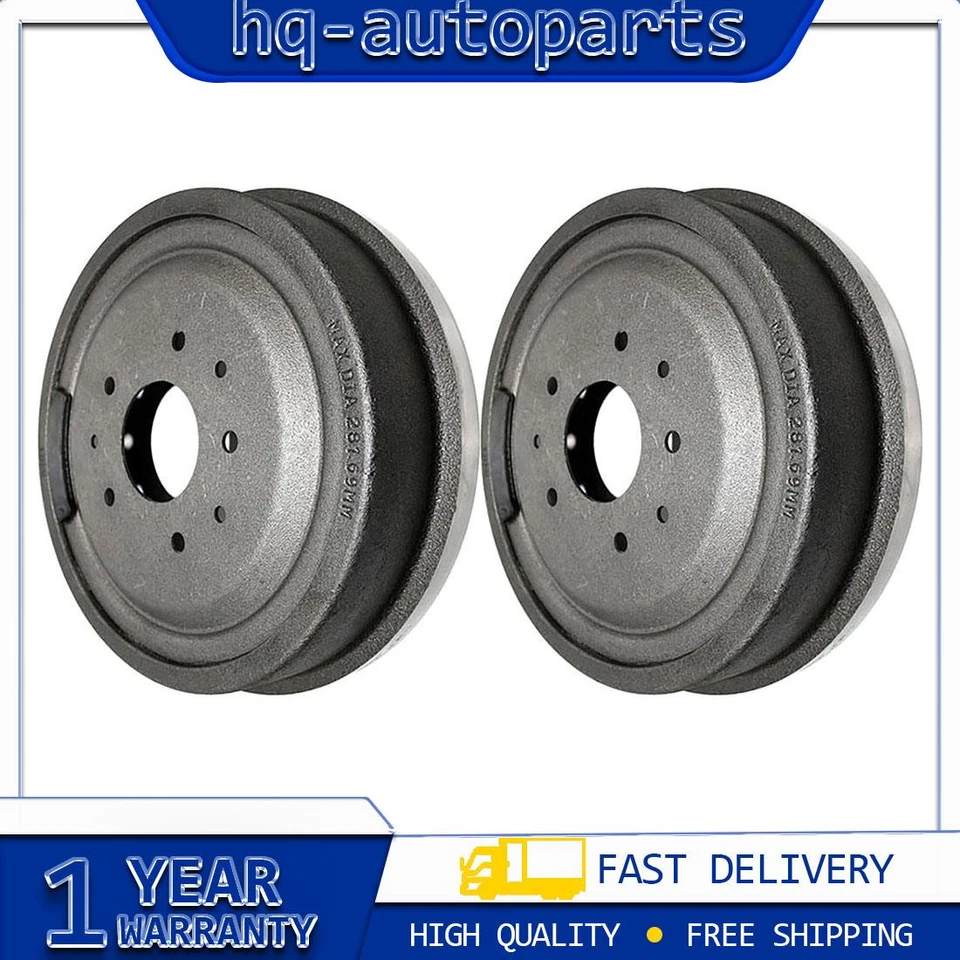 2x tambores de freio automotivos traseiros para Chevrolet Bel Air 1951~1970 - Imagem 1 de 4