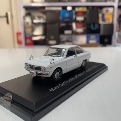 1: 43 Norev Mazda MAZDA Familia Rotary Coupe 1968 Car Model White  - Image 1 of 4