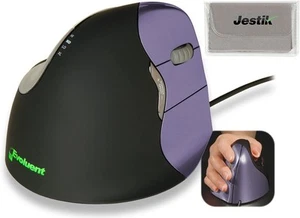 VM4S Vertical Mouse 4 Right Small Ergonomic Mouse Plus Microfiber Cloth - Val... - Picture 1 of 8