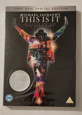 Michael Jackson This Is It (DVD) 2 disc Special Edition  (New Sealed) - Image 1 of 2