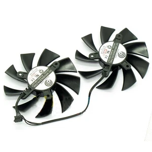 87mm EVGA GTX760 GTX770 Video Card Dual Fan Replacement 42mm PLA09215B12H R200 - Afbeelding 1 van 4