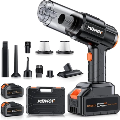 Car Vacuum Portable Cordless,High Power Suction & Blower, Wireless Handheld Vacu - Image 1 of 4