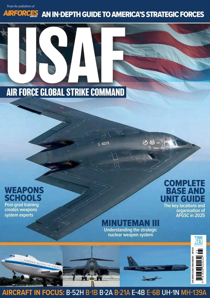 AIRFORCES MONTHLY MAGAZINE | USAF | AIR FORCE GLOBAL STRIKE COMMAND 2025