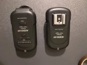 AODELAN Wireless Flash Trigger Transmitter and Receiver Set - Picture 1 of 3